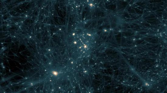 宇宙中还有很多我们无法观测的暗物质